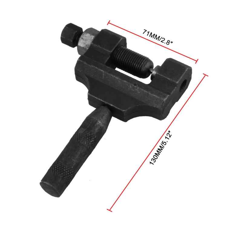 MB-CK014-BK Motorcycle / ATV Universal Chain Breaker Disassembler Repair Tool, Scope of Application: 420-530