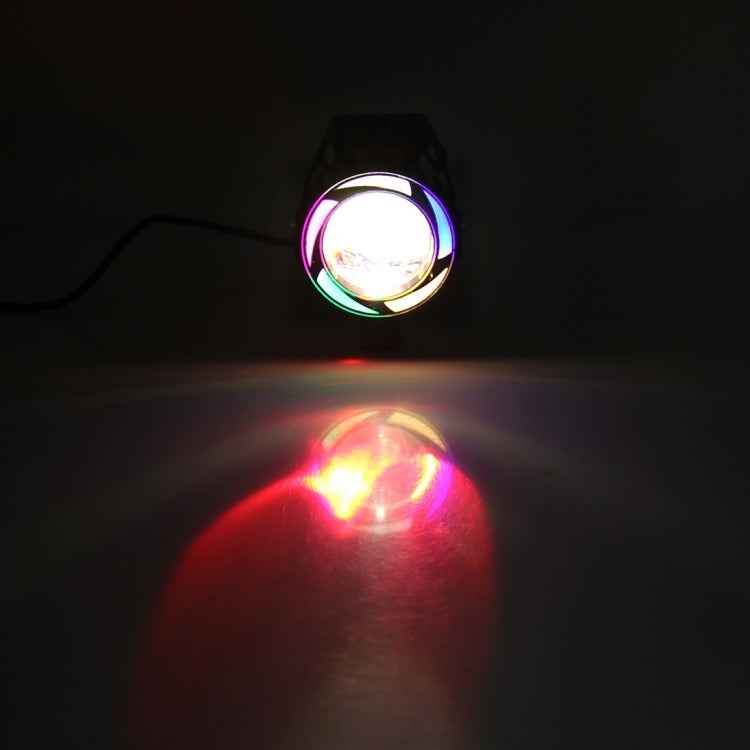 U7 10W 1000LM CREE LED Waterproof IP67 Headlamp Light with Angel Eyes Light for Motorcycle / SUV, DC 12V