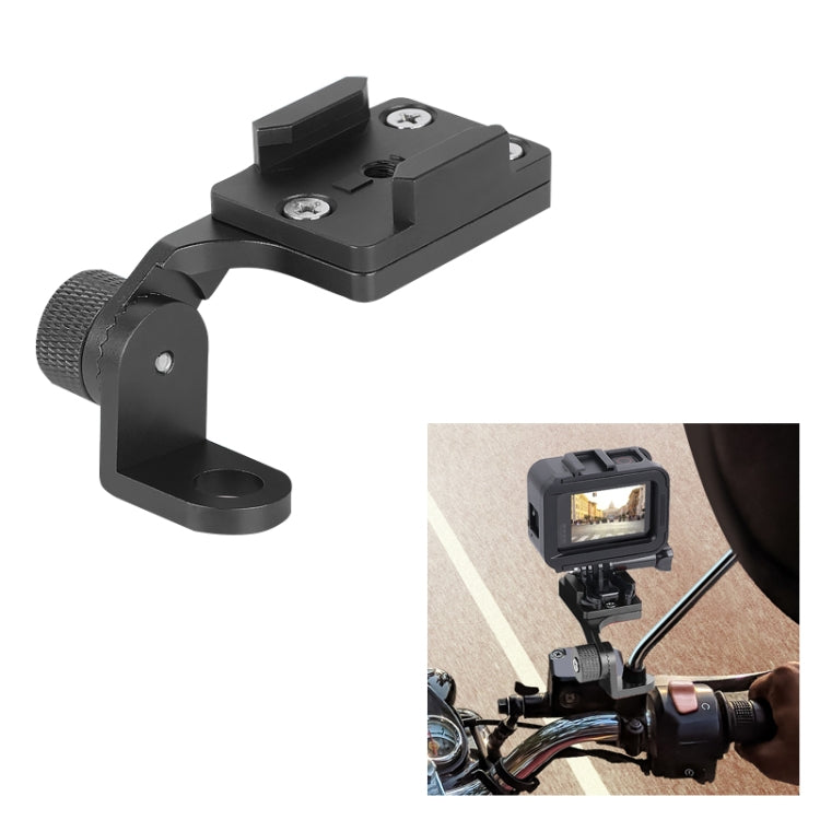 RUIGPRO Motorcycle Handlebar Alloy Phone Bracket for GoPro, Insta360, DJI and Other Action Cameras