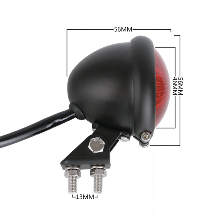Feu arrière modifié Speedpark 12 V pour moto Harley, pour Harley (noir), pour Harley (noir rouge), pour Harley (argent + noir), pour Harley (argent + rouge)