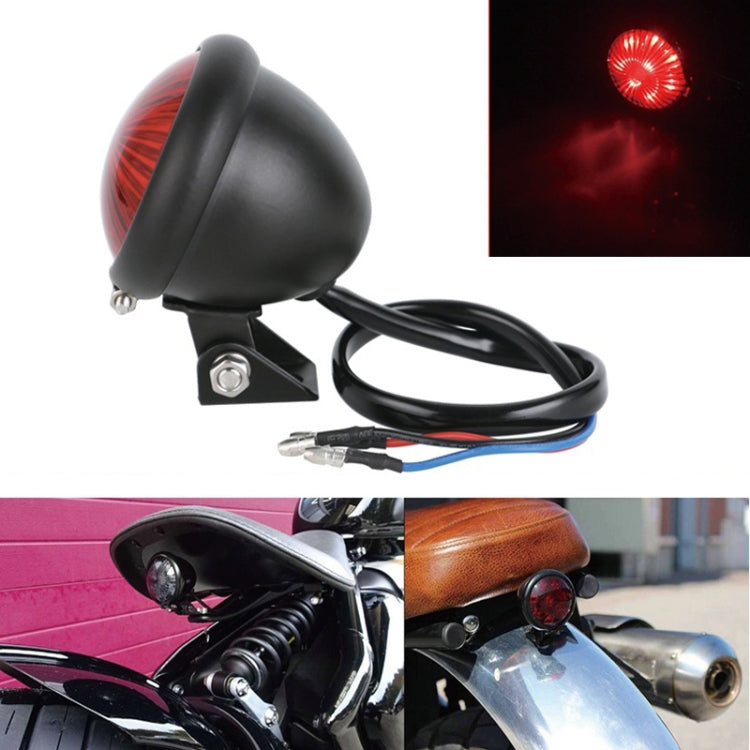 Feu arrière modifié Speedpark 12 V pour moto Harley, pour Harley (noir), pour Harley (noir rouge), pour Harley (argent + noir), pour Harley (argent + rouge)