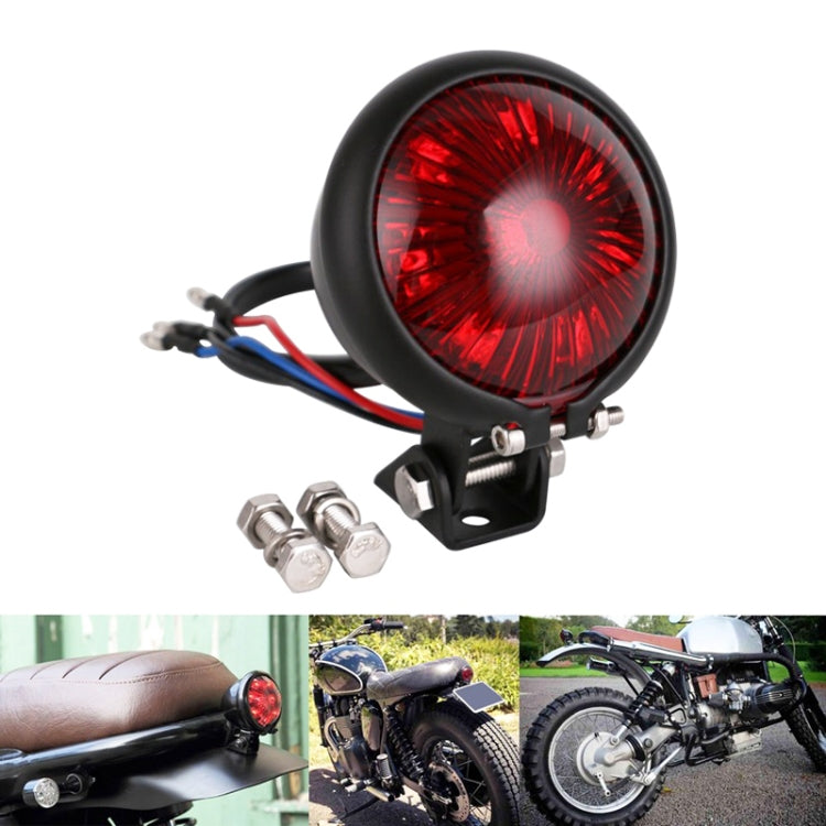 Feu arrière modifié Speedpark 12 V pour moto Harley, pour Harley (noir), pour Harley (noir rouge), pour Harley (argent + noir), pour Harley (argent + rouge)