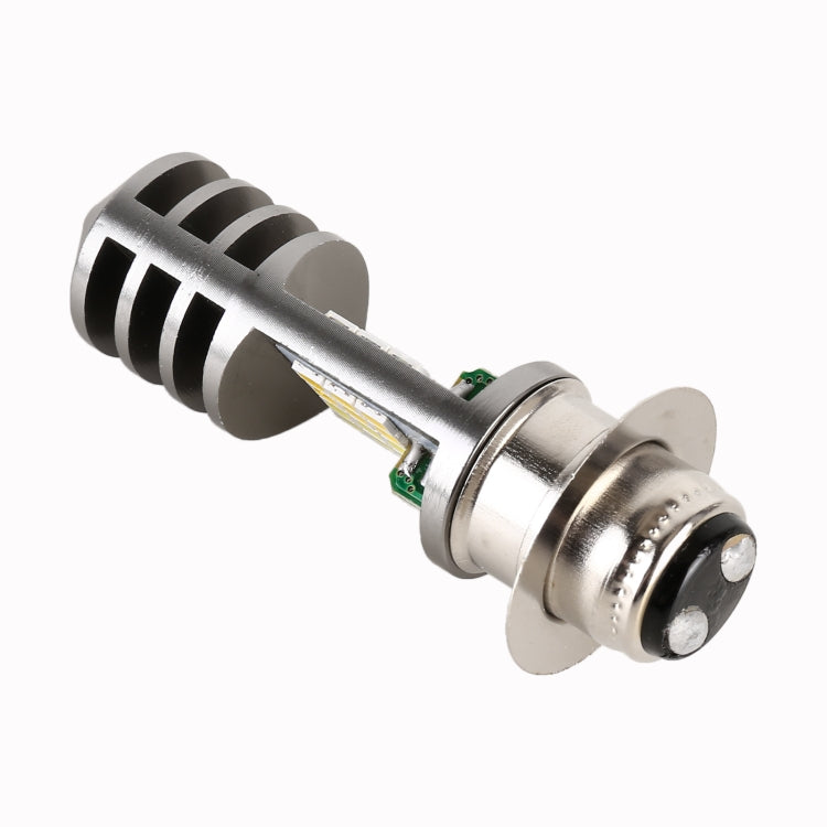 PX15D DC12V / 7.4W Motorcycle LED Headlight with 24LEDs SMD-3030 Lamp Beads, PX15D Style 1 (White Light), PX15D Style 1 (Yellow + White)