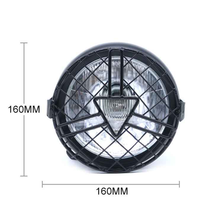 Motorcycle Arrowhead Reticular Retro Lamp LED Headlight Modification Accessories for CG125 / GN125
