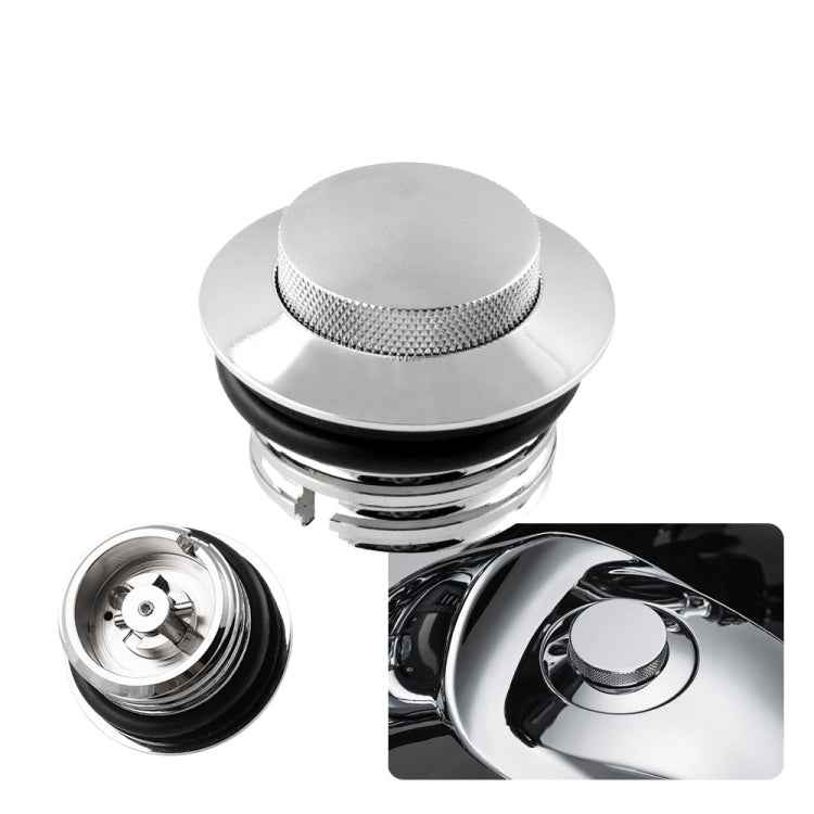 Motorcycle Flush Pop-up Gas Cap with O-ring for Harley Davidson