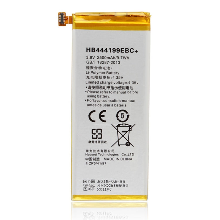 2500mAh Li-Polymer Battery HB444199EBC for Huawei Honor 4C / C8818 / CHM-UL00 / CHM-TL00H / CHM-CL00