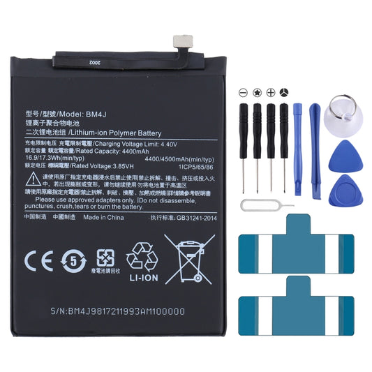 Batterie lithium-ion polymère BM4J pour Xiaomi Redmi Note 8 Pro