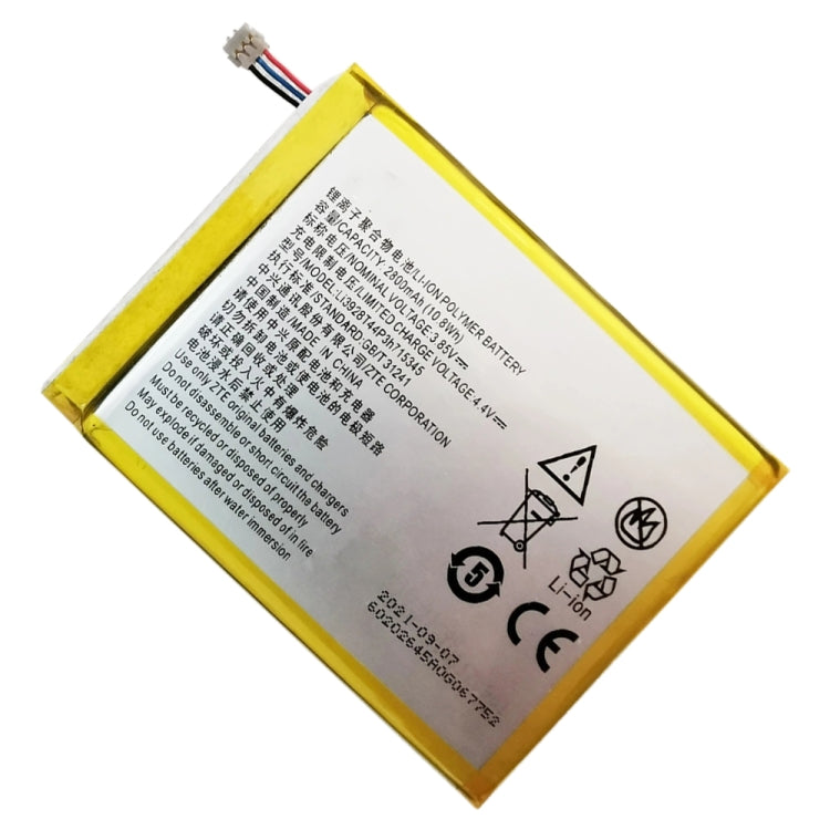 2800mAh LI3820T43P3h715345 for ZTE Grand S Flex Li-Polymer Battery