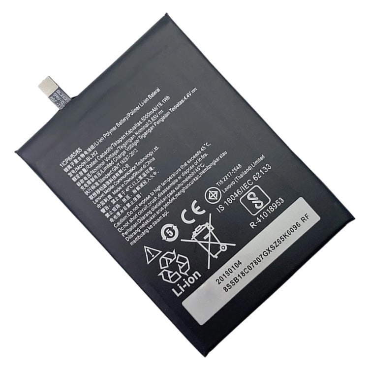 5000mAh BL262 for Lenovo P2 Li-Polymer Battery