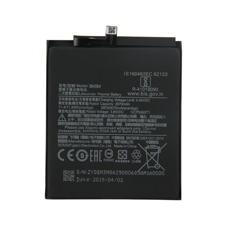 BM3M 2970mAh for Xiaomi Mi 9 SE Li-Polymer Battery