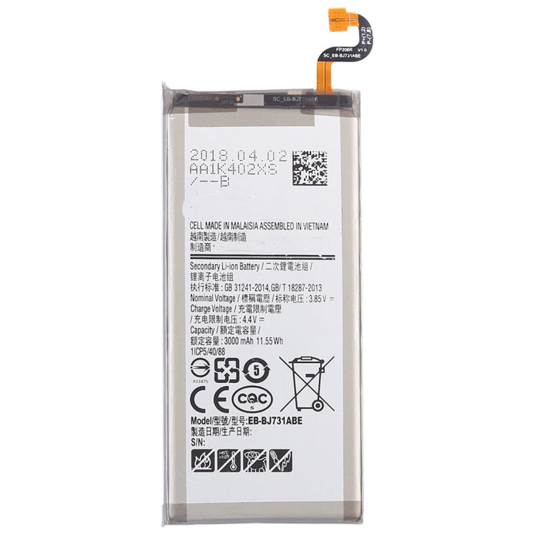 Batterie lithium-polymère 3000 mAh pour Galaxy C8, Galaxy C8