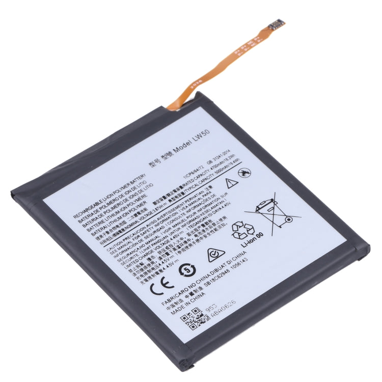 Batterie lithium-polymère de remplacement LW50 pour Motorola Edge+ 5 000 mAh