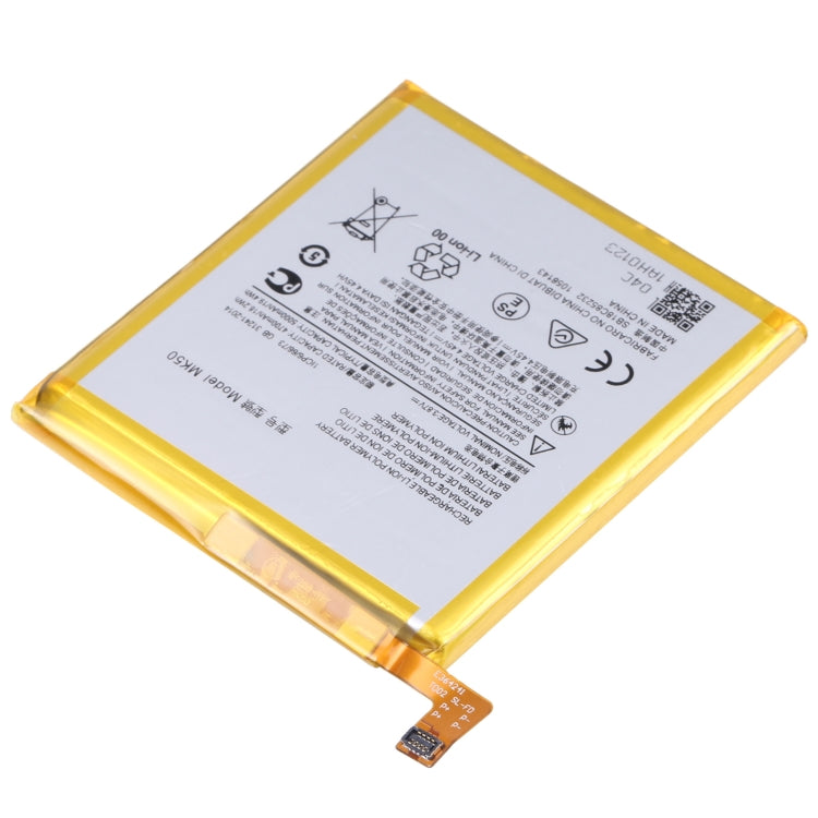 Batterie lithium-polymère de remplacement MK50 5 000 mAh pour Motorola One 5G Ace