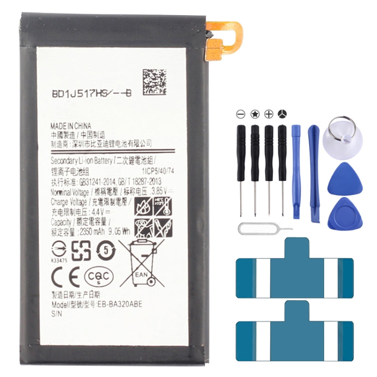 Batterie lithium-polymère 2350 mAh EB-BA320ABE pour Samsung Galaxy A3 (2017) / A320AA320F