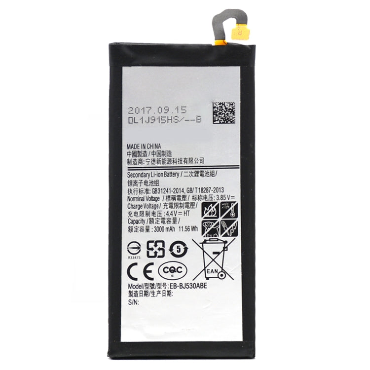 Batterie lithium-polymère 3000 mAh pour Samsung Galaxy J5 (2017) / J530F / J530A / J5 Pro / J530F / DS / j530K, pour Galaxy J5 (2017)