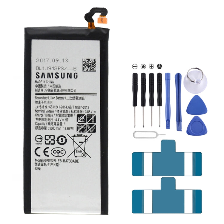 Batterie lithium-polymère 3600 mAh EB-BJ730ABE pour Samsung Galaxy J7 (2017) / J730 / J730F / J730FM / J7 Pro, pour Galaxy J7 (2017)