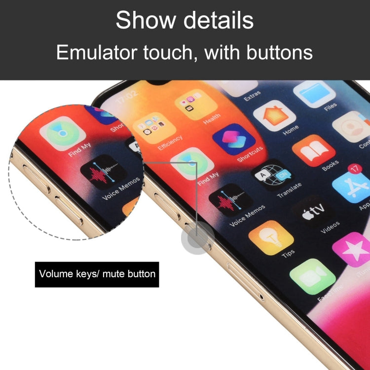 For iPhone 13 Pro Color Screen Non-Working Fake Dummy Display Model