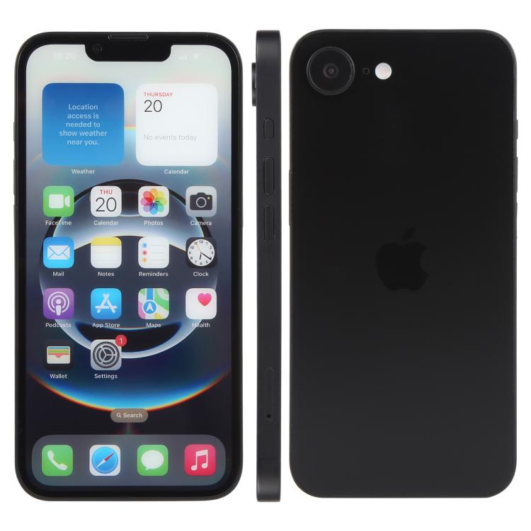 For iPhone 16e Color Screen Non-Working Fake Dummy Display Model, For iPhone 17e / 16e Color Screen
