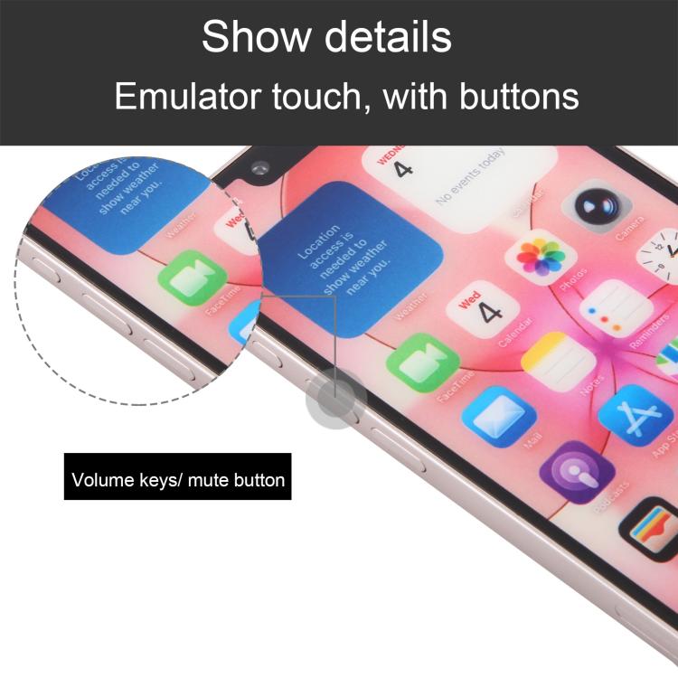 For iPhone 16e Color Screen Non-Working Fake Dummy Display Model, For iPhone 17e / 16e Color Screen