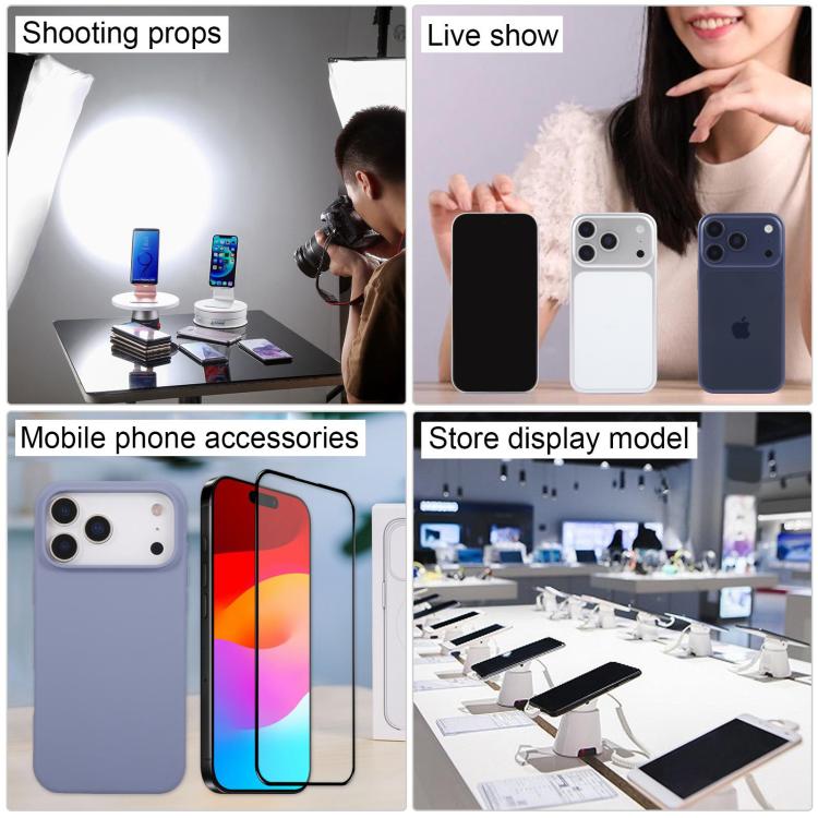 For iPhone 17 Pro Black Screen Non-Working Fake Dummy Display Model, For iPhone 17 Pro Black Screen