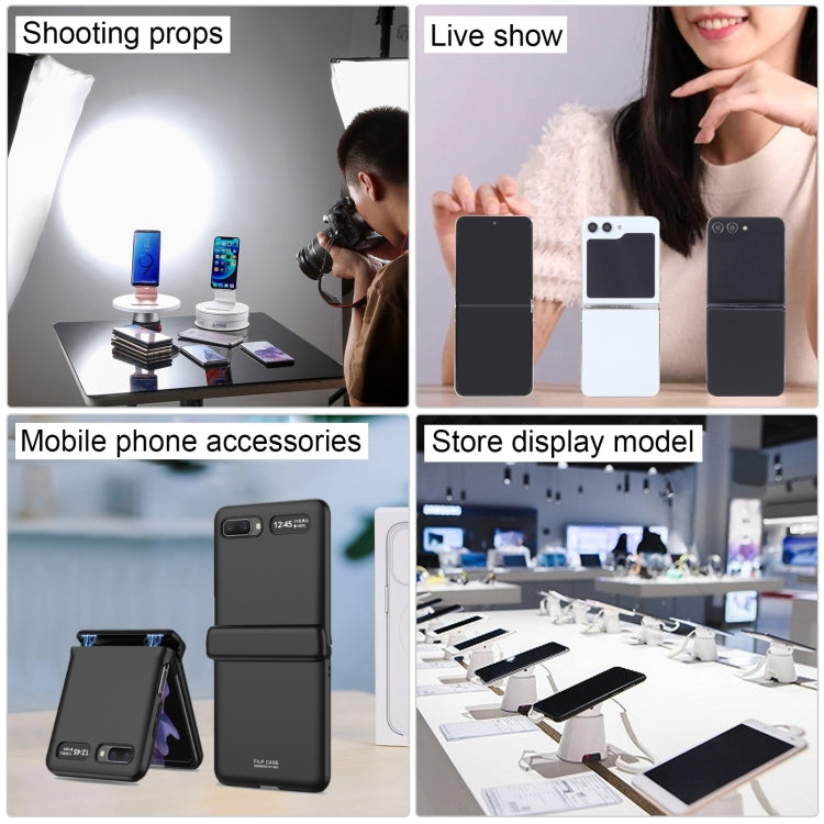 For Samsung Galaxy Z Flip5 Black Screen Non-Working Fake Dummy Display Model, For Samsung Galaxy Z Flip5 Black Screen