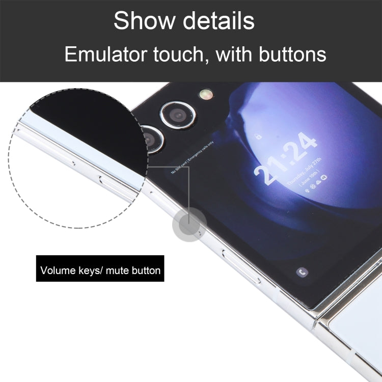 For Samsung Galaxy Z Flip5 Color Screen Non-Working Fake Dummy Display Model, For Samsung Galaxy Z Flip5 Color Screen