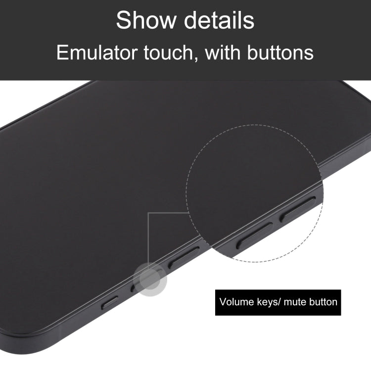 For iPhone 13 Black Screen Non-Working Fake Dummy Display Model, For iPhone 13 Black Screen No LOGO