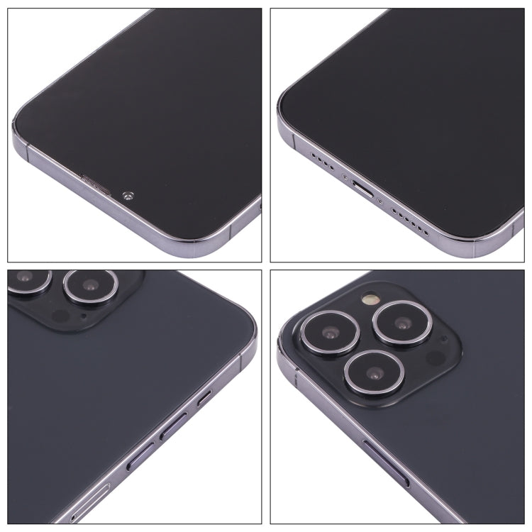 For iPhone 13 Pro Black Screen Non-Working Fake Dummy Display Model, For iPhone 13 Pro Black Screen No LOGO