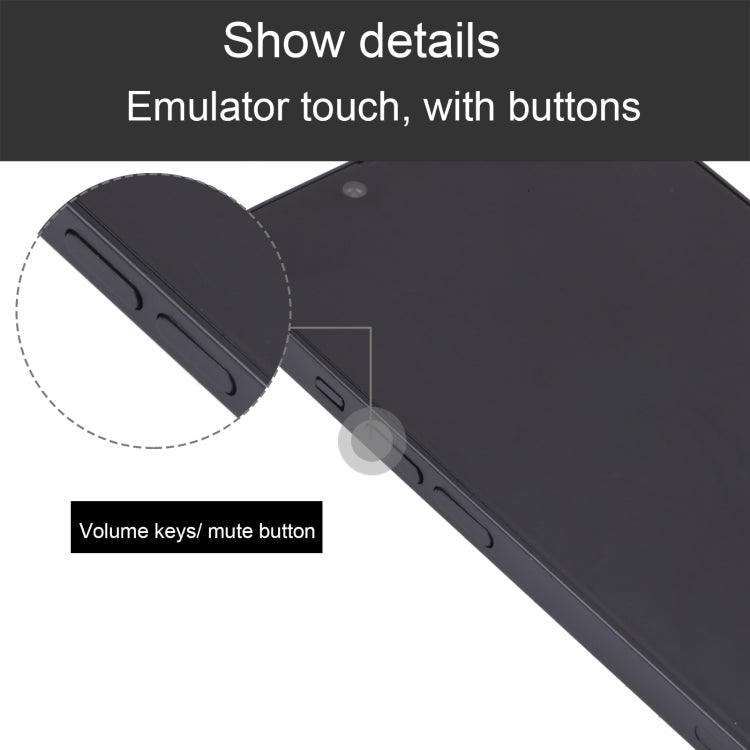 For iPhone 14 Plus Black Screen Non-Working Fake Dummy Display Model, For iPhone 14 Plus Black Screen No LOGO