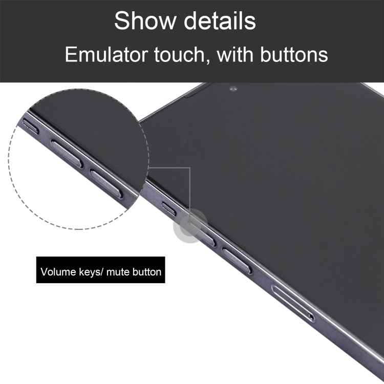 For iPhone 14 Pro Max Black Screen Non-Working Fake Dummy Display Model, For iPhone 14 Pro Max Black Screen No LOGO