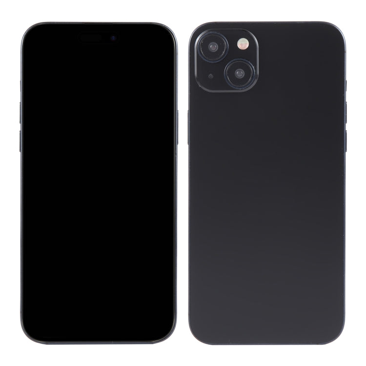 For iPhone 15 Black Screen Non-Working Fake Dummy Display Model, For iPhone 15 Black Screen No Logo
