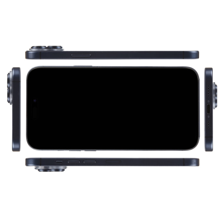 For iPhone 15 Black Screen Non-Working Fake Dummy Display Model, For iPhone 15 Black Screen No Logo
