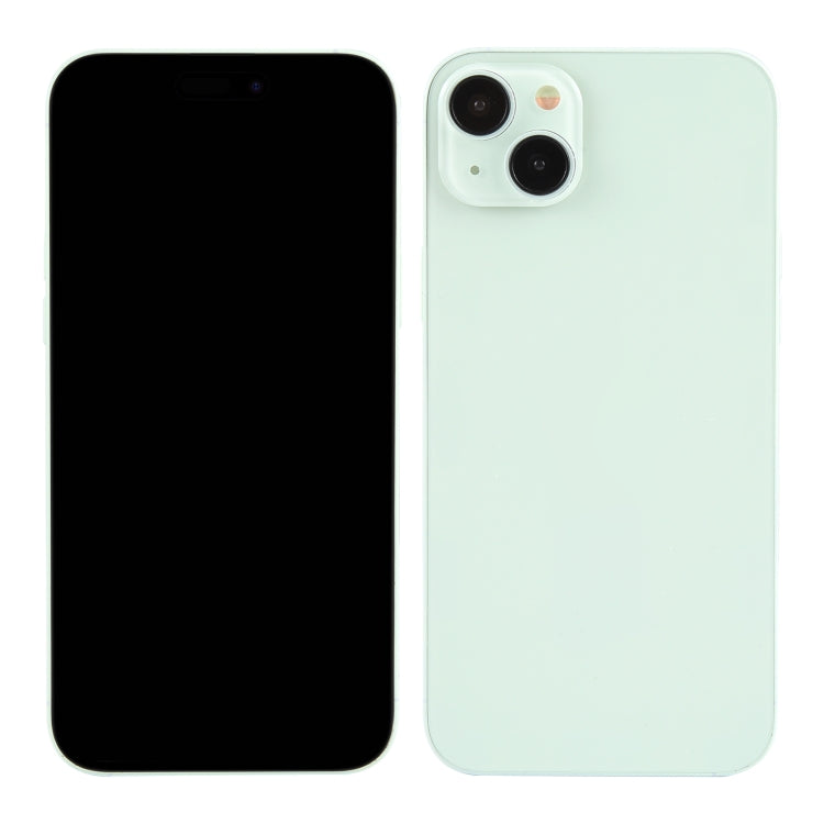 For iPhone 15 Black Screen Non-Working Fake Dummy Display Model, For iPhone 15 Black Screen No Logo