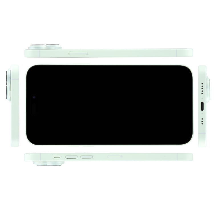 For iPhone 15 Black Screen Non-Working Fake Dummy Display Model, For iPhone 15 Black Screen No Logo