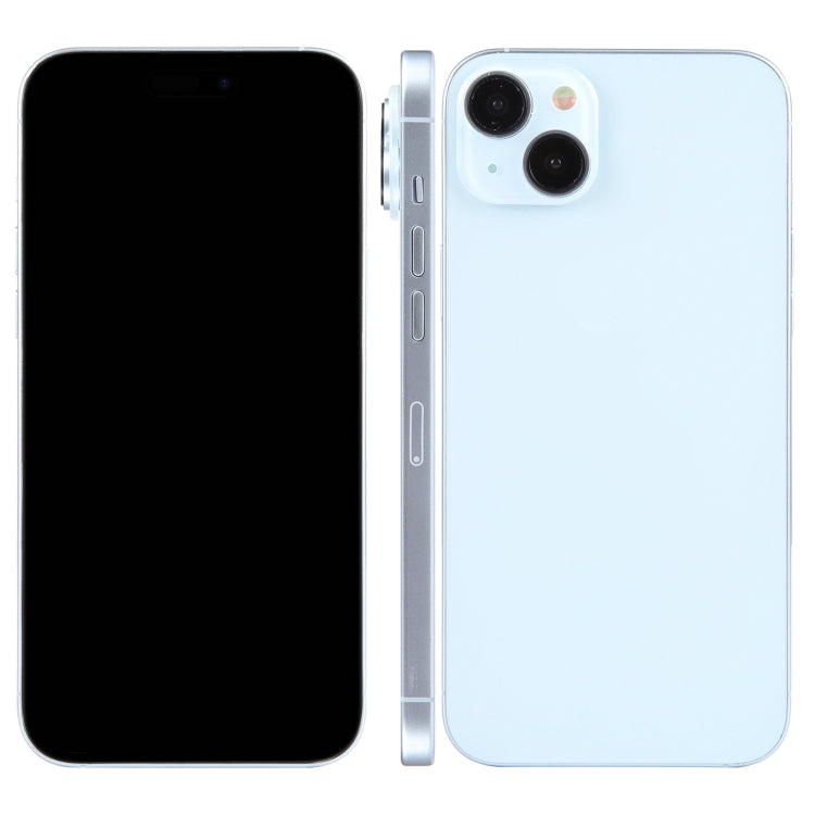 For iPhone 15 Black Screen Non-Working Fake Dummy Display Model, For iPhone 15 Black Screen No Logo