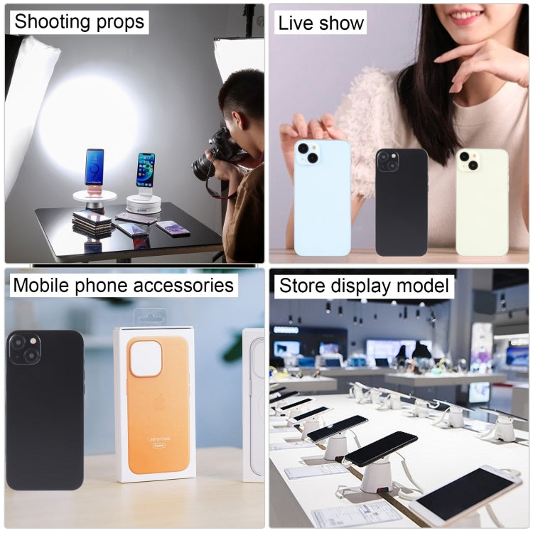 For iPhone 15 Black Screen Non-Working Fake Dummy Display Model, For iPhone 15 Black Screen No Logo