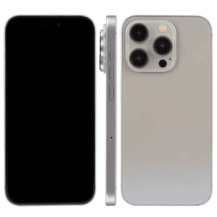 For iPhone 15 Pro Black Screen Non-Working Fake Dummy Display Model, For iPhone 15 Pro Black Screen No Logo