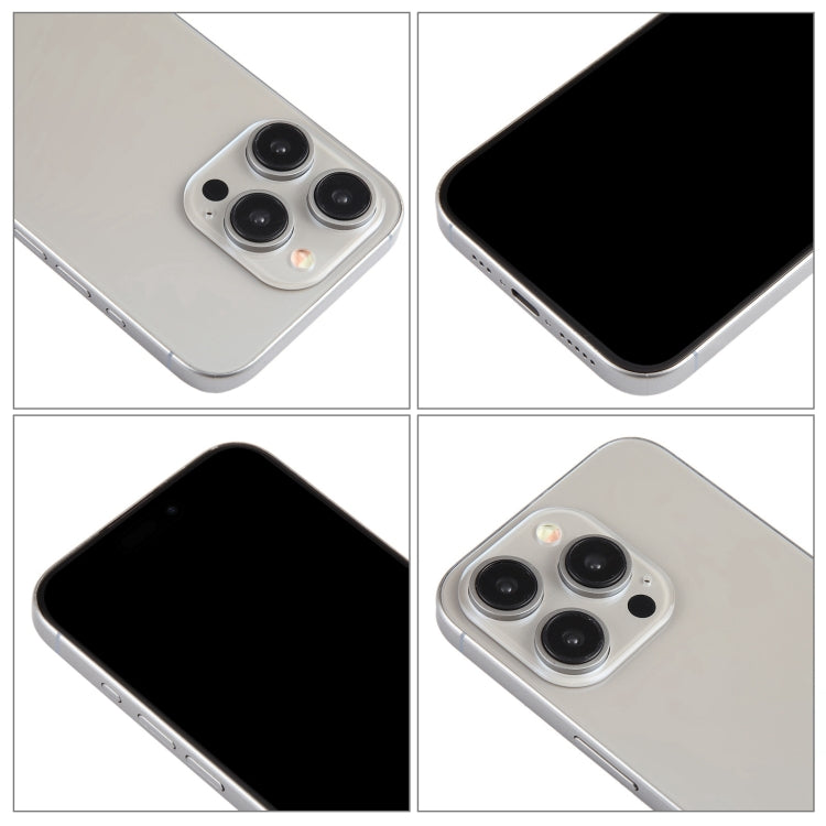 For iPhone 15 Pro Black Screen Non-Working Fake Dummy Display Model, For iPhone 15 Pro Black Screen No Logo