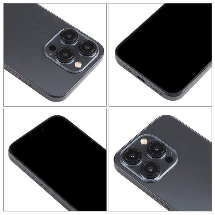 For iPhone 15 Pro Max Black Screen Non-Working Fake Dummy Display Model, For iPhone 15 Pro Max Black Screen No Logo