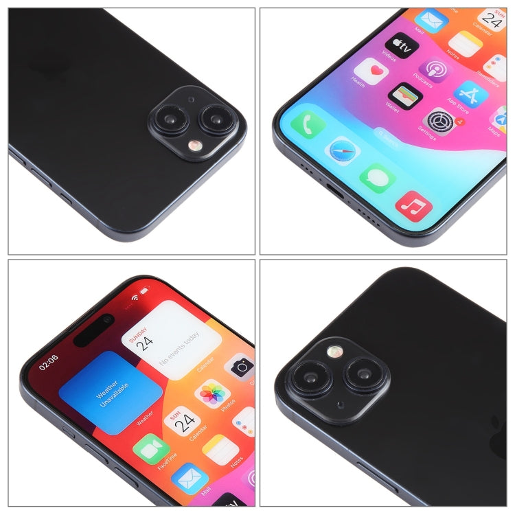 For iPhone 15 Color Screen Non-Working Fake Dummy Display Model, For iPhone 15 Color Screen