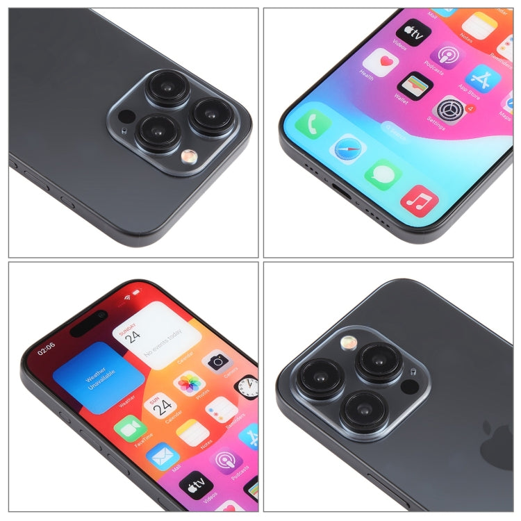 For iPhone 15 Pro Max Color Screen Non-Working Fake Dummy Display Model