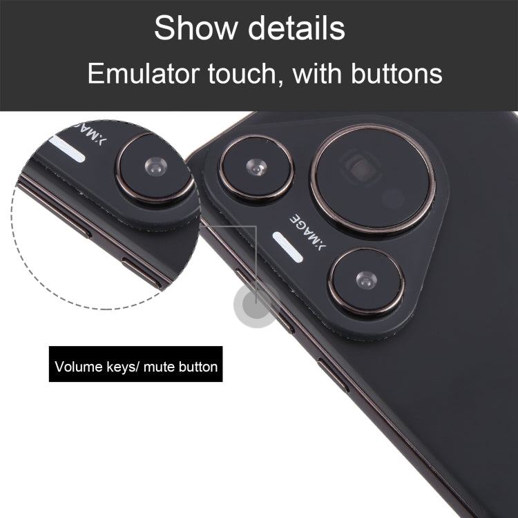 For Huawei Pura 70 Pro Black Screen Non-Working Fake Dummy Display Model, For Huawei Pura 70 Pro Black Screen