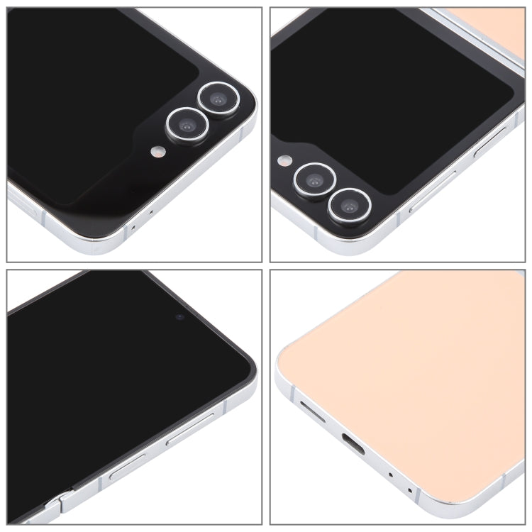 For Samsung Galaxy Z Flip6 Black Screen Non-Working Fake Dummy Display Model, For Samsung Galaxy Z Flip6 Black Screen