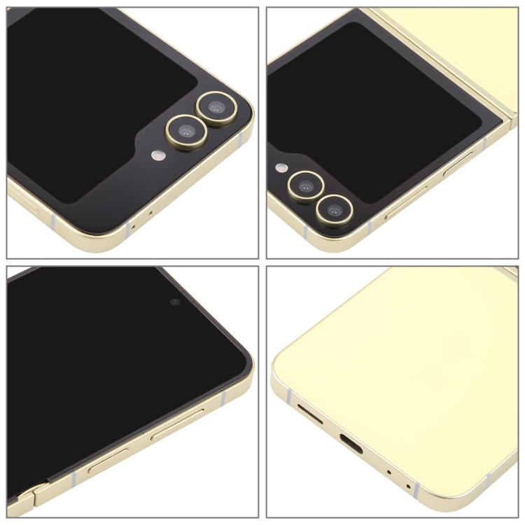 For Samsung Galaxy Z Flip6 Black Screen Non-Working Fake Dummy Display Model, For Samsung Galaxy Z Flip6 Black Screen