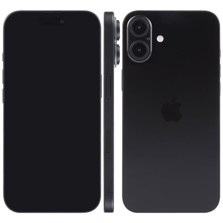 For iPhone 16 Black Screen Non-Working Fake Dummy Display Model, For iPhone 16 Black Screen