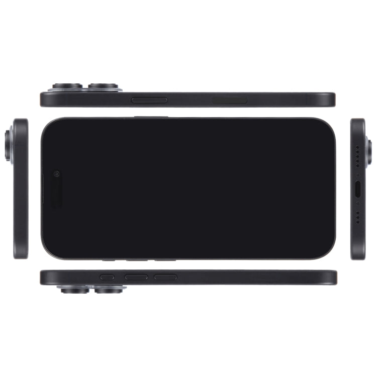For iPhone 16 Black Screen Non-Working Fake Dummy Display Model, For iPhone 16 Black Screen