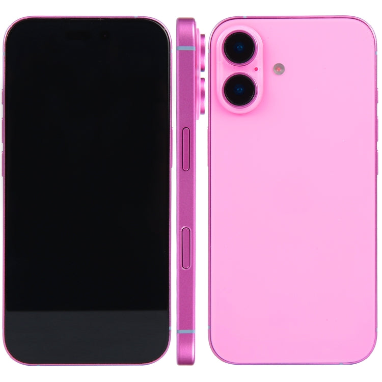 For iPhone 16 Black Screen Non-Working Fake Dummy Display Model, For iPhone 16 Black Screen