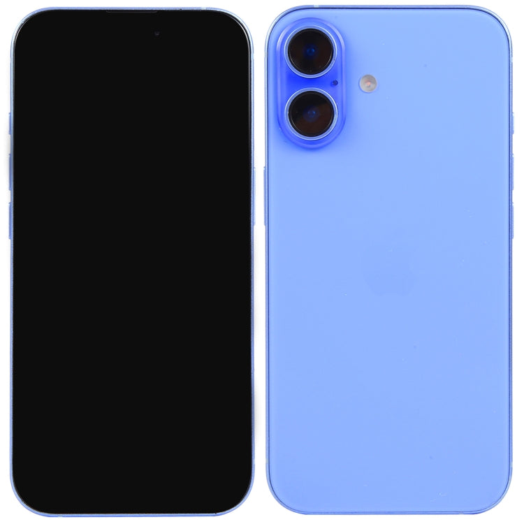 For iPhone 16 Black Screen Non-Working Fake Dummy Display Model, For iPhone 16 Black Screen