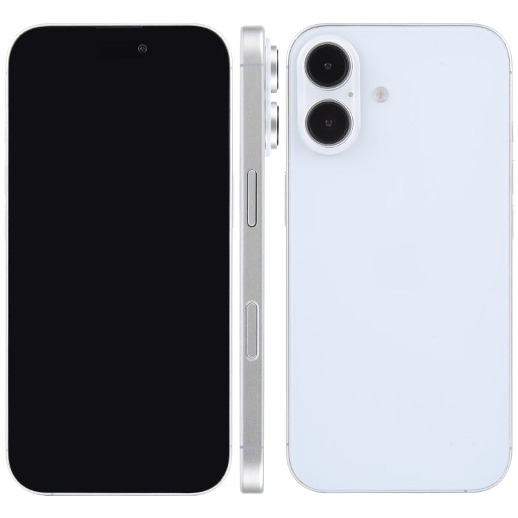 For iPhone 16 Black Screen Non-Working Fake Dummy Display Model, For iPhone 16 Black Screen