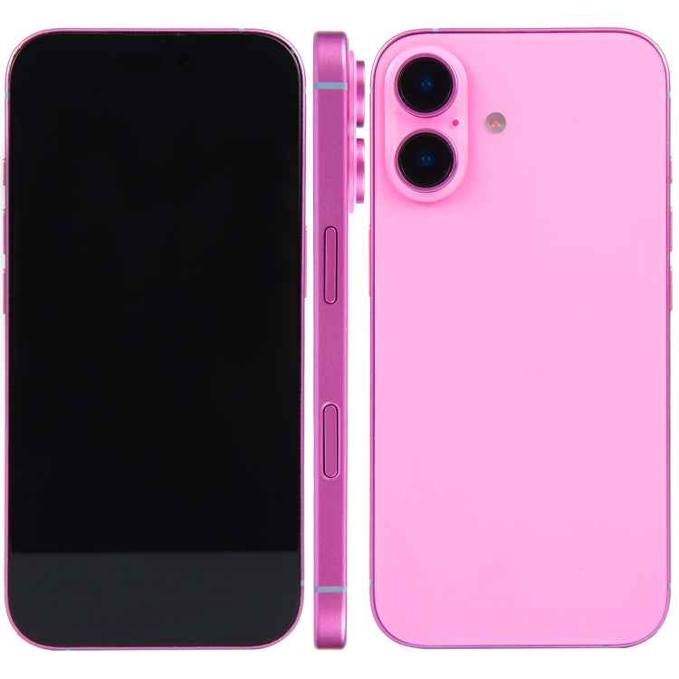 For iPhone 16 Black Screen Non-Working Fake Dummy Display Model, For iPhone 16 Black Screen No Brand
